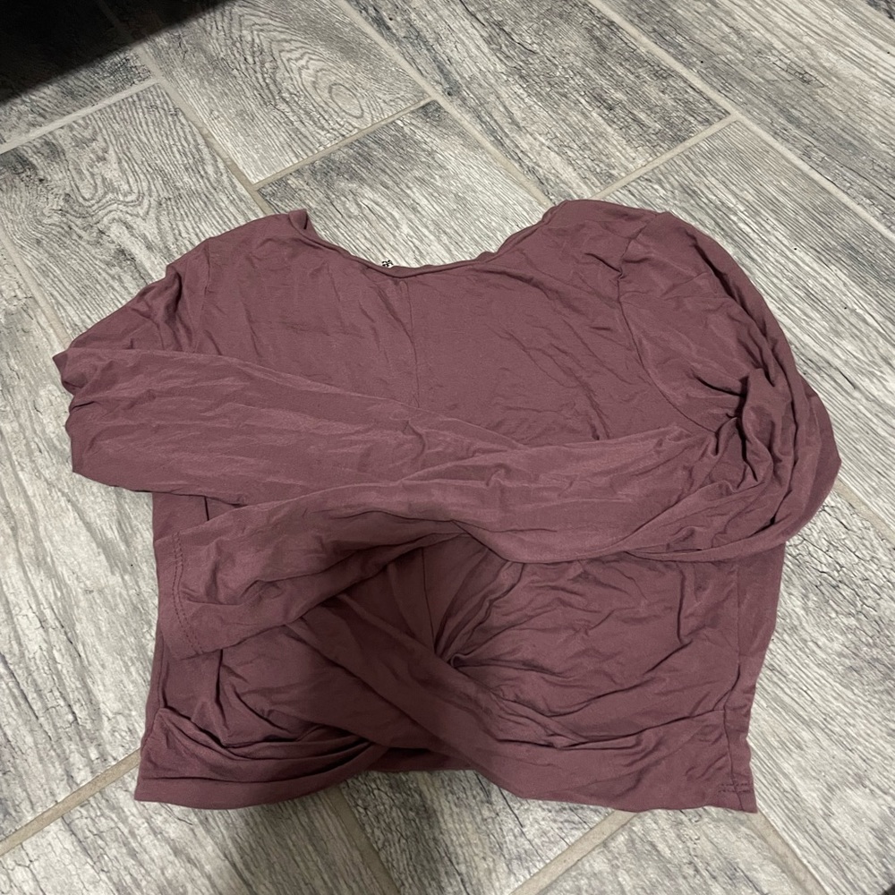 Sozy soft and cozy purple shirt women's medium